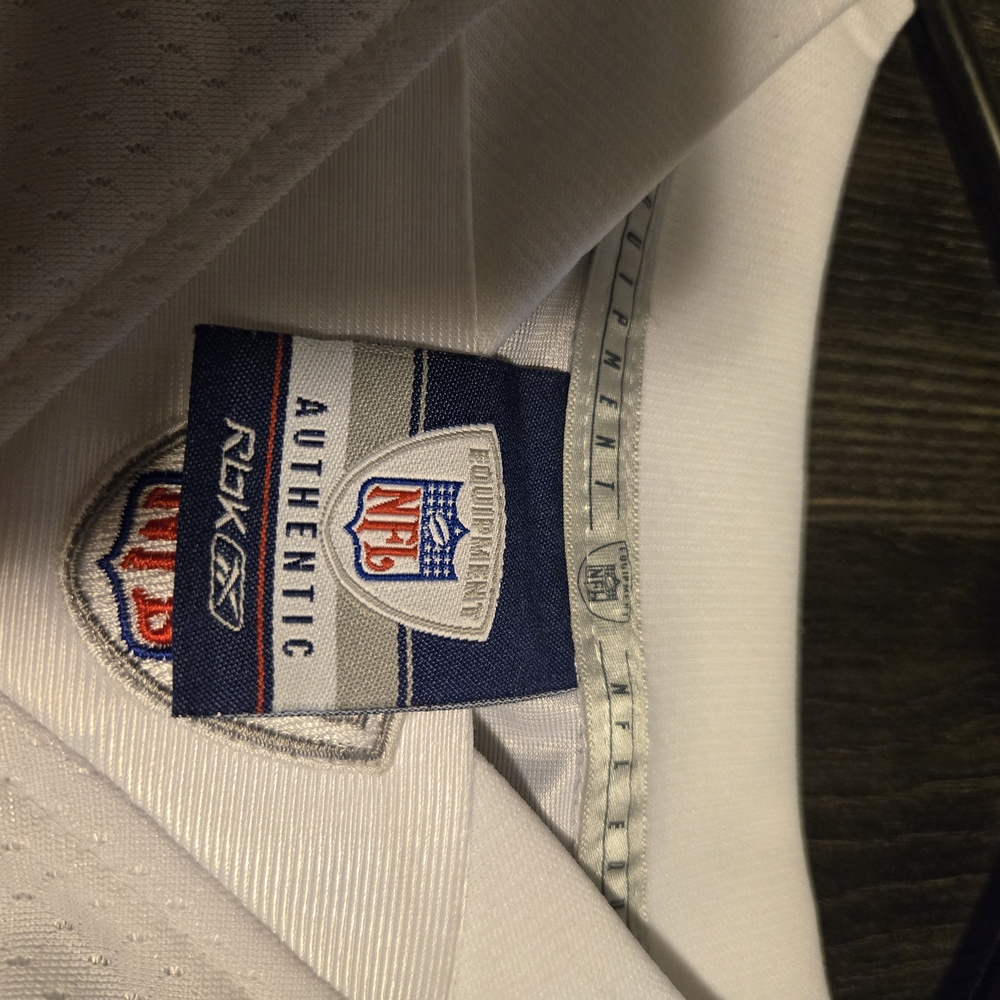 NFL White and Blue Men's Jersey - Picture 7 of 8